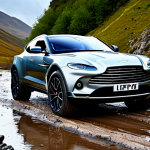 Luxurious Off-Roading**

"An Aston Martin DBX, fully clothed in mud, confidently traversing a rocky mountain path, appropriate attire, safe for work, perfect anatomy, correct proportions, natural pose, professional off-road photography, high quality, family-friendly."

**
