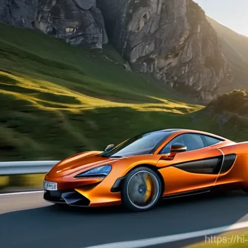 맥라렌 GT와 애스턴마틴 DB11의 차이 - The Agile Grand Tourer: McLaren GT on a Mountain Pass**

A sleek, vibrant orange McLaren GT, with it...