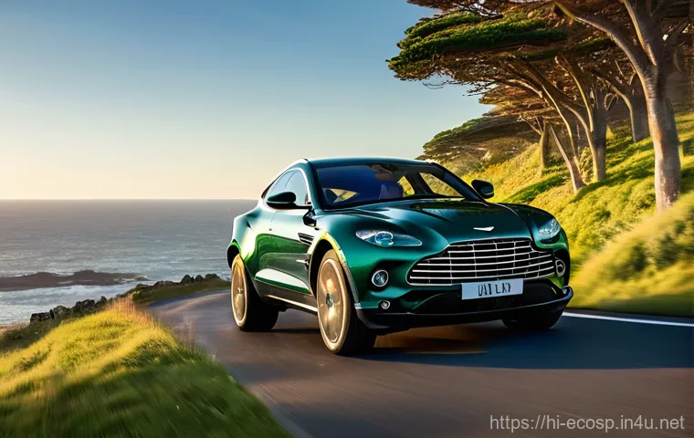 애스턴마틴 DBX 하이브리드와 람보르기니 우루스 비교 - **Prompt 1: Aston Martin DBX Hybrid - British Elegance on a Coastal Drive**
    "A stunning Aston Ma...